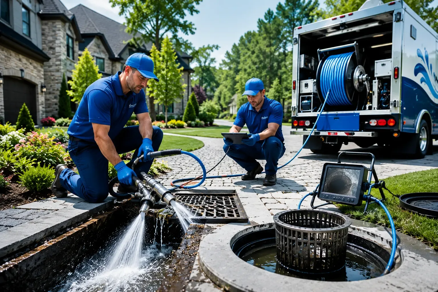Local outdoor drain cleaning professionals in Marshfield, VT