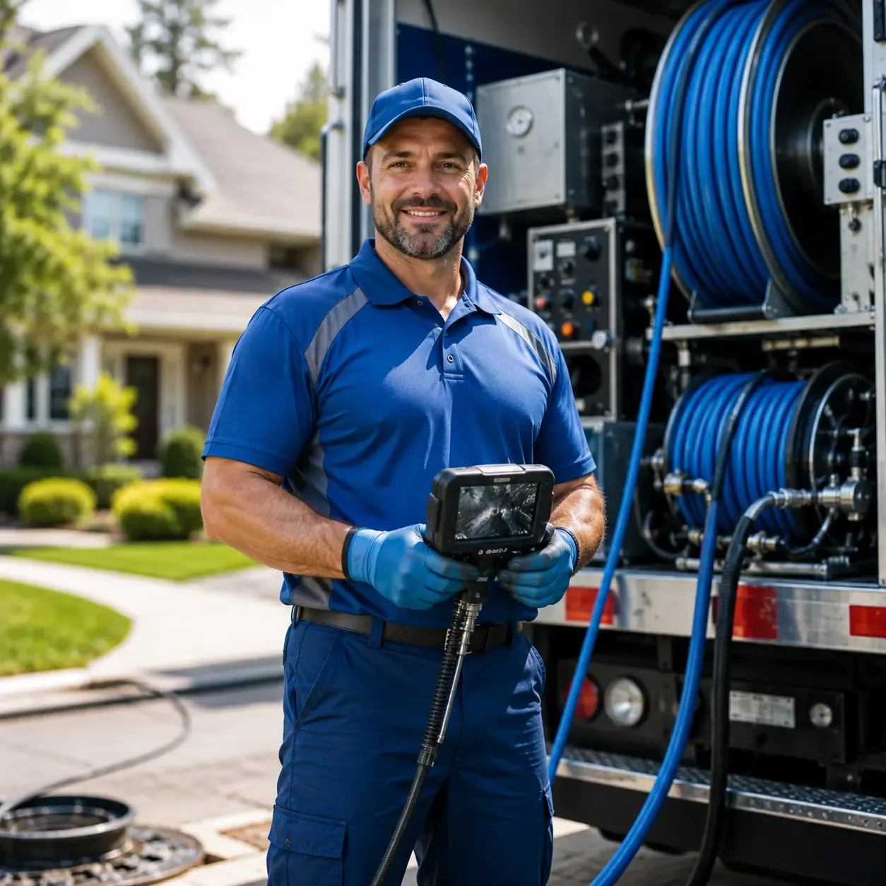 Local outdoor drain cleaning specialists in Marshfield, VT